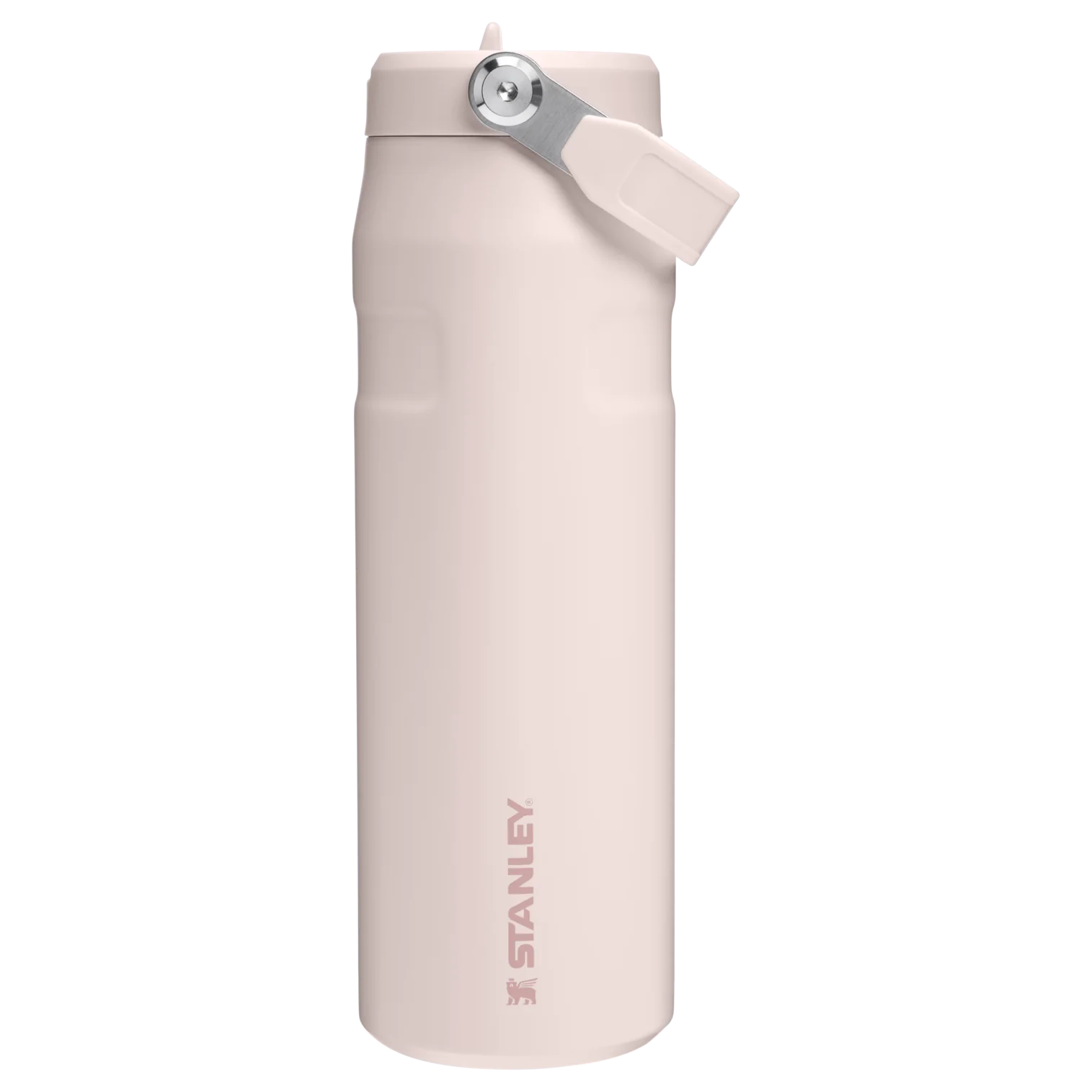 The IceFlow Bottle Flip Straw 2.0 0.7L Rose Quartz
